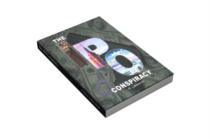 Website Page Bookcover Mock-up for The IPO Conspiracy